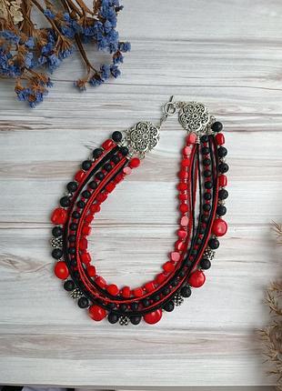 Колье к вышиванке