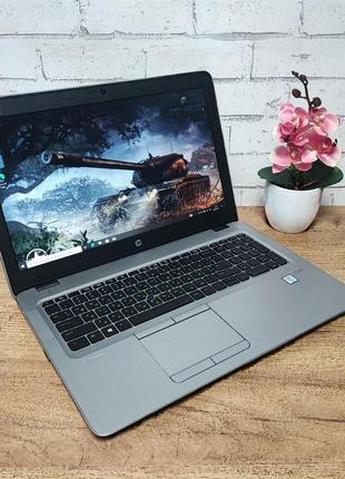Ноутбук б/в hp elitebook 850 g3: 15.6 full hd, intel core i5-6300u, 16 gb ddr4, intel hd graphics, ssd 128gb+hdd 5