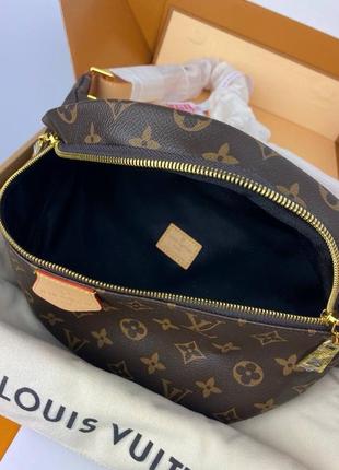 Бананка premium 1:1  lv bumbag brown8 фото