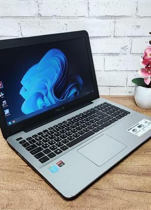 Ноутбук б/в asus x555l: 15.6, intel core i5-4210u, 12 gb ddr3, amd radeon r5 2gb, ssd 256gb