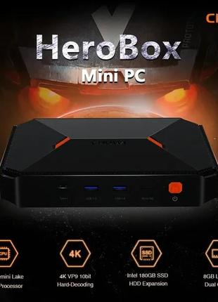 Мини пк chuwi herobox. windows 10