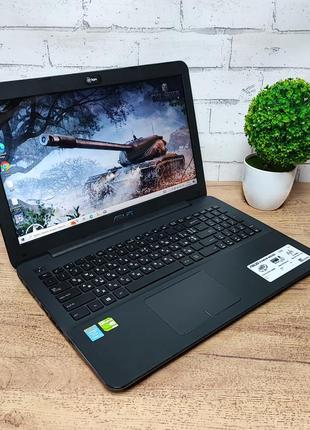 Ноутбук б/в asus f554l: 15.6 intel core i5-4210u 12 gb ddr3 nvidia geforce 820m 1gb ssd 256gb