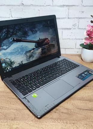 Уцінка! ноутбук б/в asus x550l: 15.6, intel core i5-4200u, 8 gb ddr3, nvidia geforce gt 740m 2gb, ssd 128gb