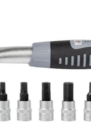 Динамометрический ключ m-wave tw-2/24 с шестигранниками (a-n-0196)