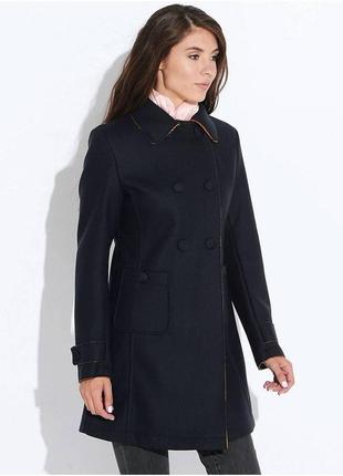 Пальто geox w5415d dk navy/lt carrot 50 синій (w5415ddnvlc)