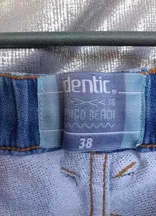 Мужские джинсовые стрейчевые шорты identic indigo beach3 фото