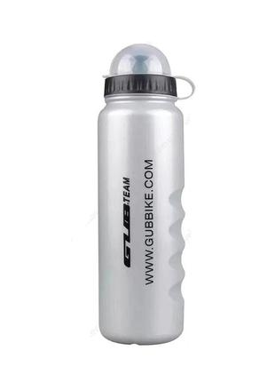 Фляга gub team с колпачком 1000 мл серый (boc-013)