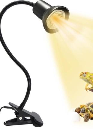 Bwleansy e27 патрон лампи, патрон лампи із затискачем та вимикачем, гнучка нагрівальна лампа на гнучкій шиї довжиною 40 см, патрон