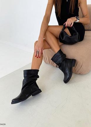 Сапоги кожаные6 фото