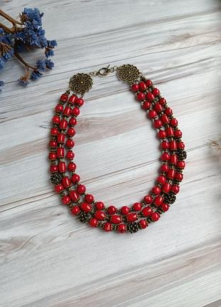 Намисто з коралу