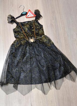 Платье f&f. halloween паук ведьма ведьмачка ведьмочка карнавальный костюм хэллоуин хеллоуин хелловин хэлловин хеловин хеллоувин george