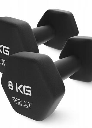 Гантели виниловые 4fizjo classic 2 x 8 кг (p-5905973403214)
