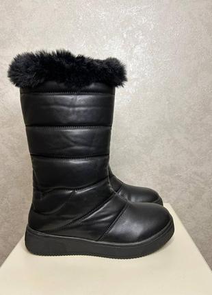 Женские зимние ботинки сапоги на меху размер 362 фото