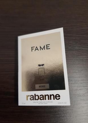 Paco rabanne fame intense 1,5 мл