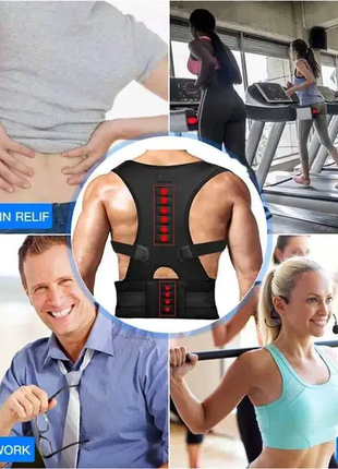 Корректор осанки, ортопедический корсет для поддержки! размер l!