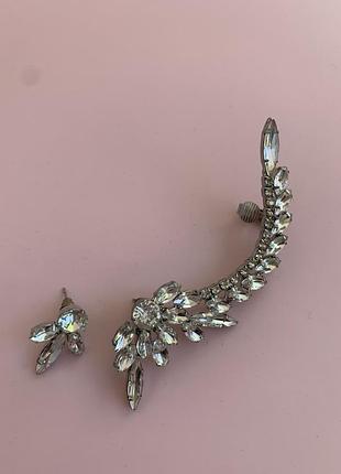 Кафф+ серьга