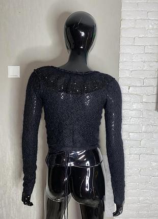Мохерова кофта на запах marks &spencer, xl 2