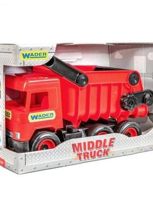 Самосвал "middle truck" (красный)