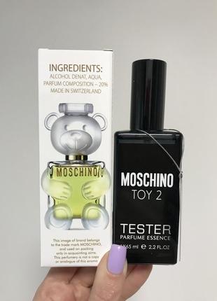 Тестер moschino toy 2 65 мл швейцарія