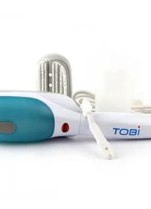 Ручний відпарювач tobi travel steamer original паровий очищувач парова щітка тобі