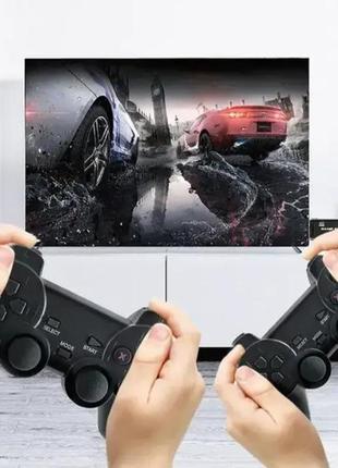 Ігрова приставка m8 mini game stick 4k hdmi та 2 бездротові джойстики консоль для телевізора