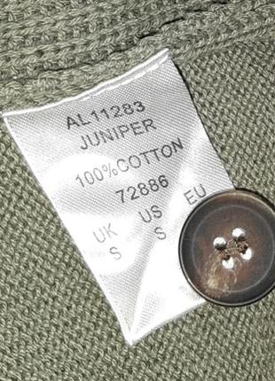 🌿1+1=3 базовый мужской кардиган свитер на пуговицах хаки cotton traders, размер 44 - 465 фото