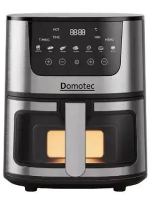 Аерофритниця для смаження без масла на 7 л і потужністю 3500 вт domotec ms-3221 аерофритюрниця для дому