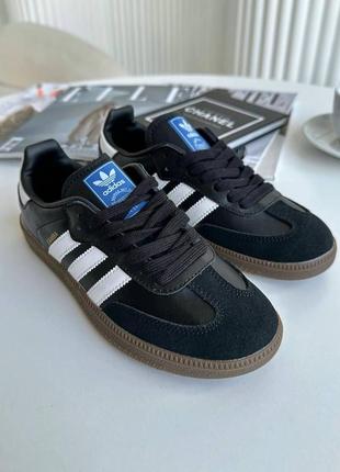 Жіночі кросівки adidas samba black