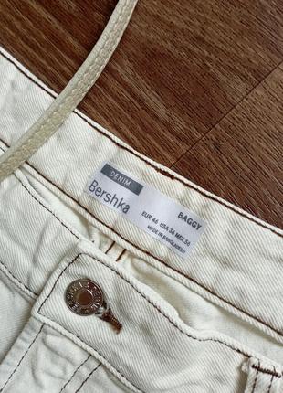 ❤️джинсы bershka baggy мом слоучи ботал большой размер прямые широкие2 фото