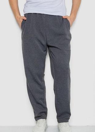 Спортивные штаны мужские, цвет темно-серый, 244r3849