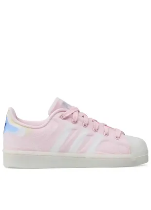 Adidas сникерсы superstar futureshell w h06584 розовые us 8,5