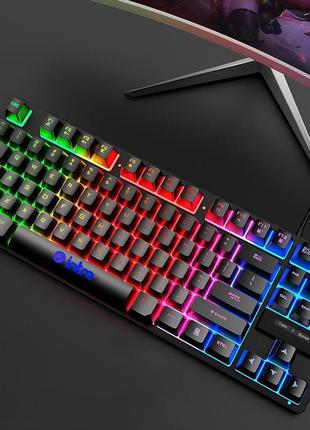 Клавиатура с led rgb подсветкой intro dx-750