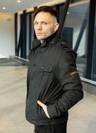 Куртка демисезонная surplus airborne jacket 2xl black7 фото