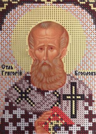 Схема для вышивания бисером григорий богослов ,а5