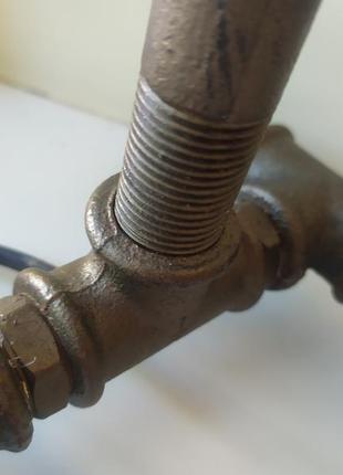 Лампа з труб у стилі лофт. ручна робота7 фото