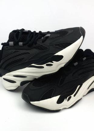 Adidas yeezy boost 700 v2 black&white | adidas изи буси 700 в2| адидас изи буст 700 в2 | adidas yeezy boost 700|5 фото