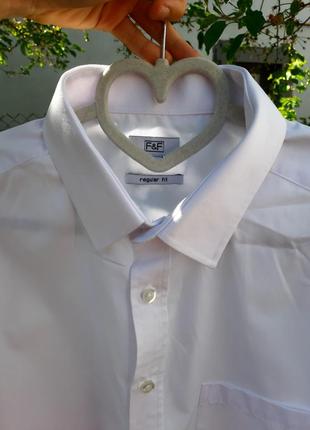 Рубашка белая мужская свадебное рубашка с длинным рукавом