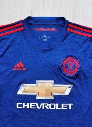 Футболка adidas fc manchester united 2016-2017 jersey2 фото