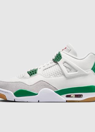 Nike sb x air jordan 4 'pine green'1 фото