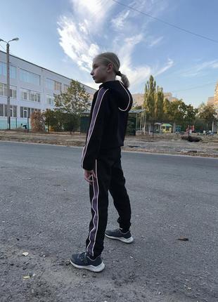 Теплый детский спортивный костюм
