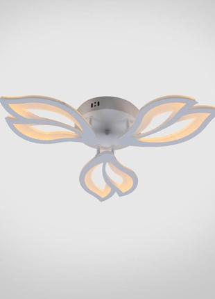 Люстра светодиодная акриловая valeso v k39685-3 wt с пультом