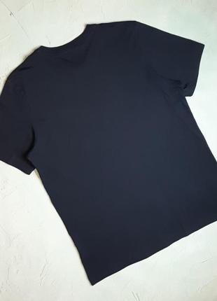 🎁1+1=3 брендова темно-синя футболка nike, розмір 46 - 483 фото