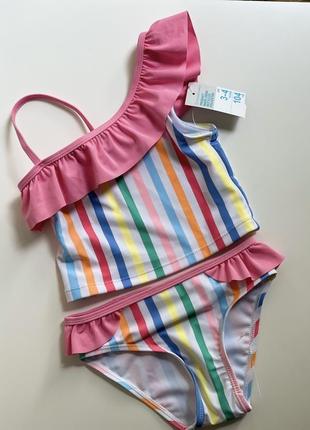 Дитячий роздільний купальник primark на дівчинку,детский купальник. детский купальный костюм