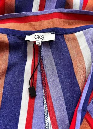 Асиметрична спідниця в смужку cks бельгія2 фото