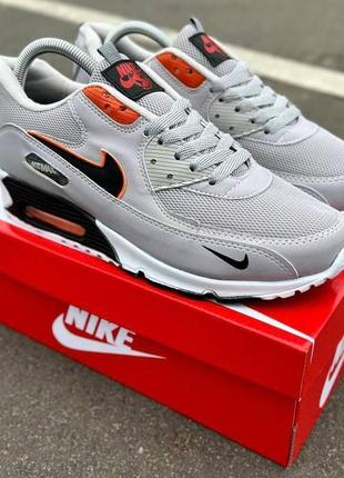 Кроссовки nike air max 90 silver3 фото