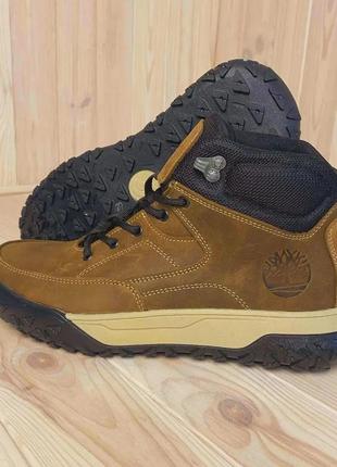 Чоловічі зимові шкіряні кросівки timm winter brown