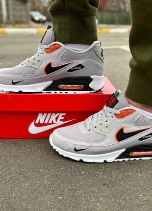 Кроссовки nike air max 90 silver4 фото