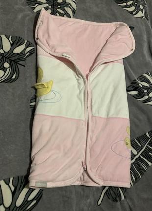 Детский конверт одиальце для девочки