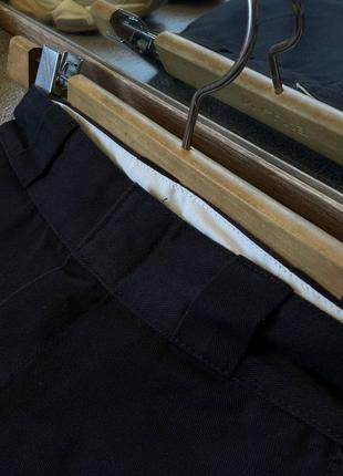 Женские черные брюки брюки брючины чинос dickies оригинал размер 26 s/m6 фото