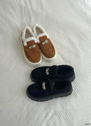 Утеплені лофери 😍